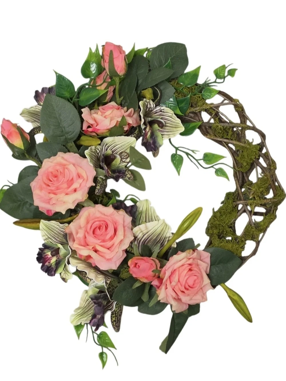 Rustic Floral Wreath